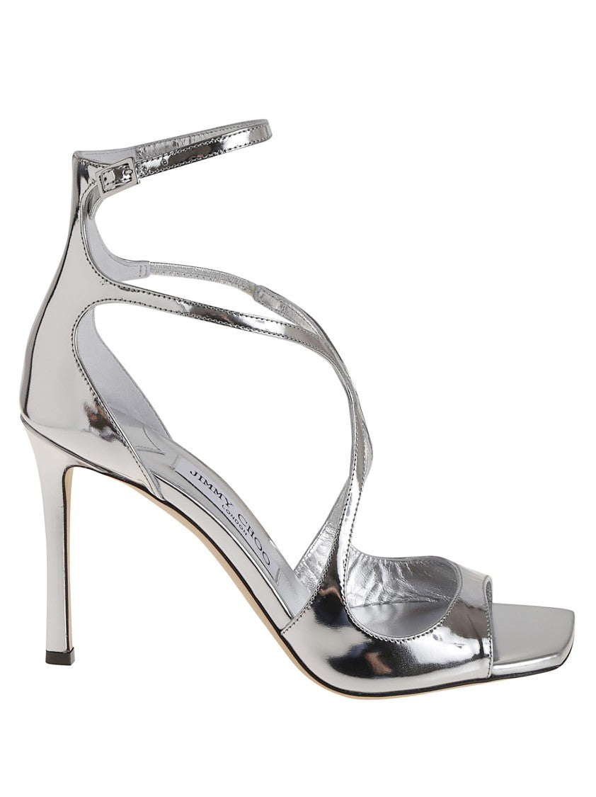 Jimmy Choo Metallic Leather Sandals