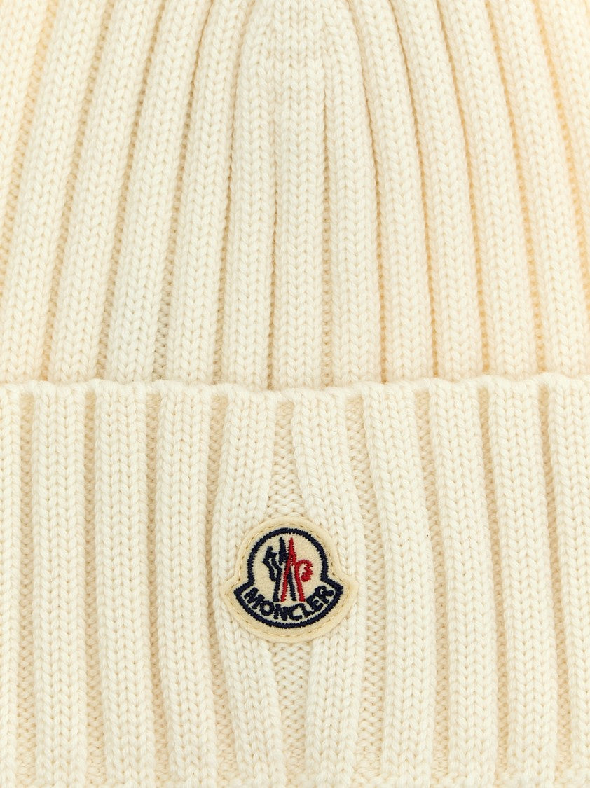 Moncler Ribbed Wool Beanie