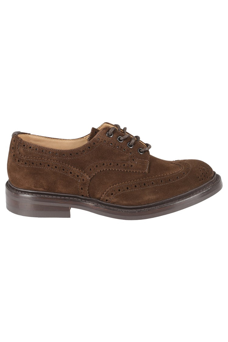 Tricker's Bourton Repello Suede Lace-Up Shoes