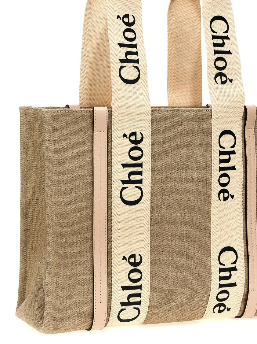 Chloé 'Woody Medium' Shopping Bag