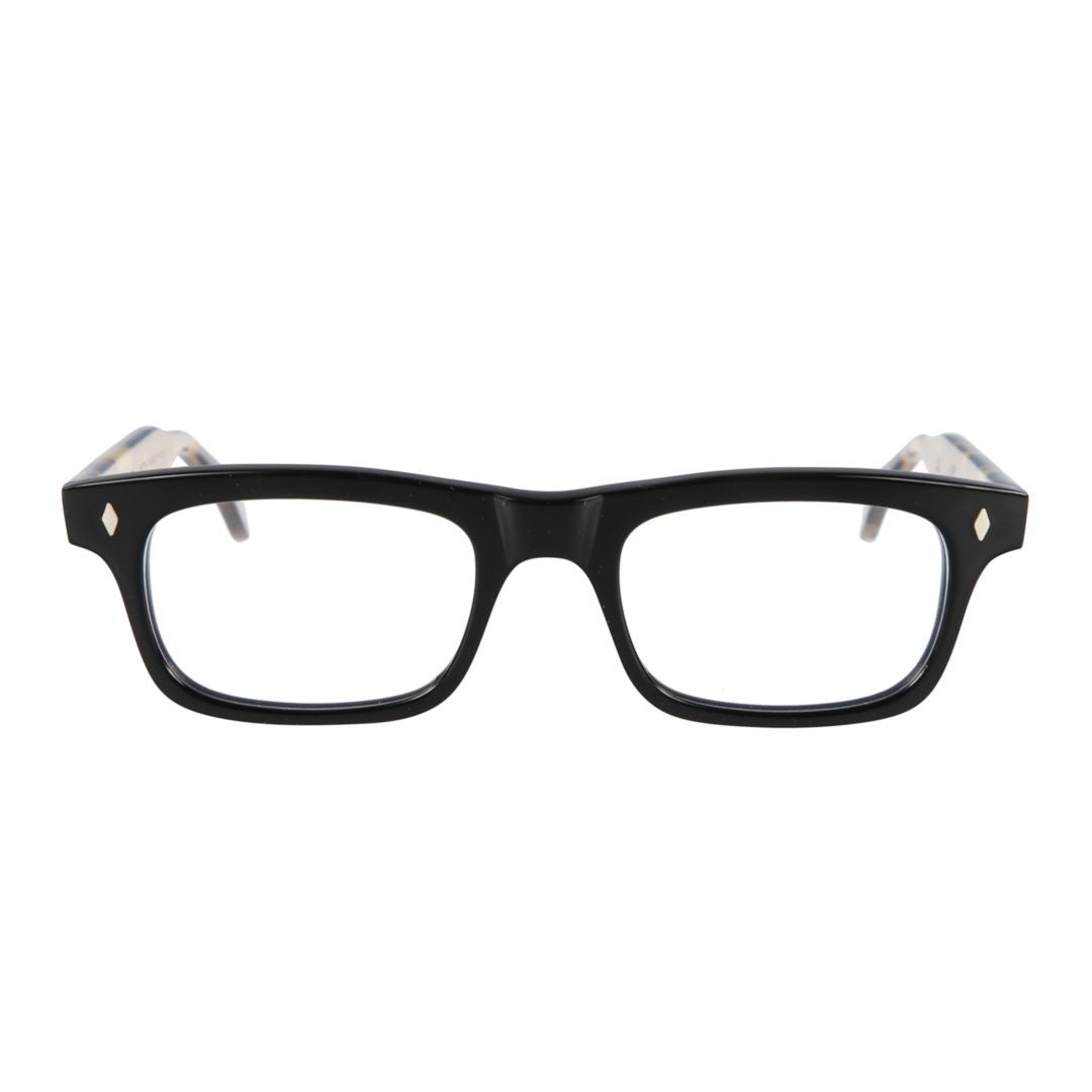 Kador Niki Rectangular Eyeglasses With Glossy Black Frame