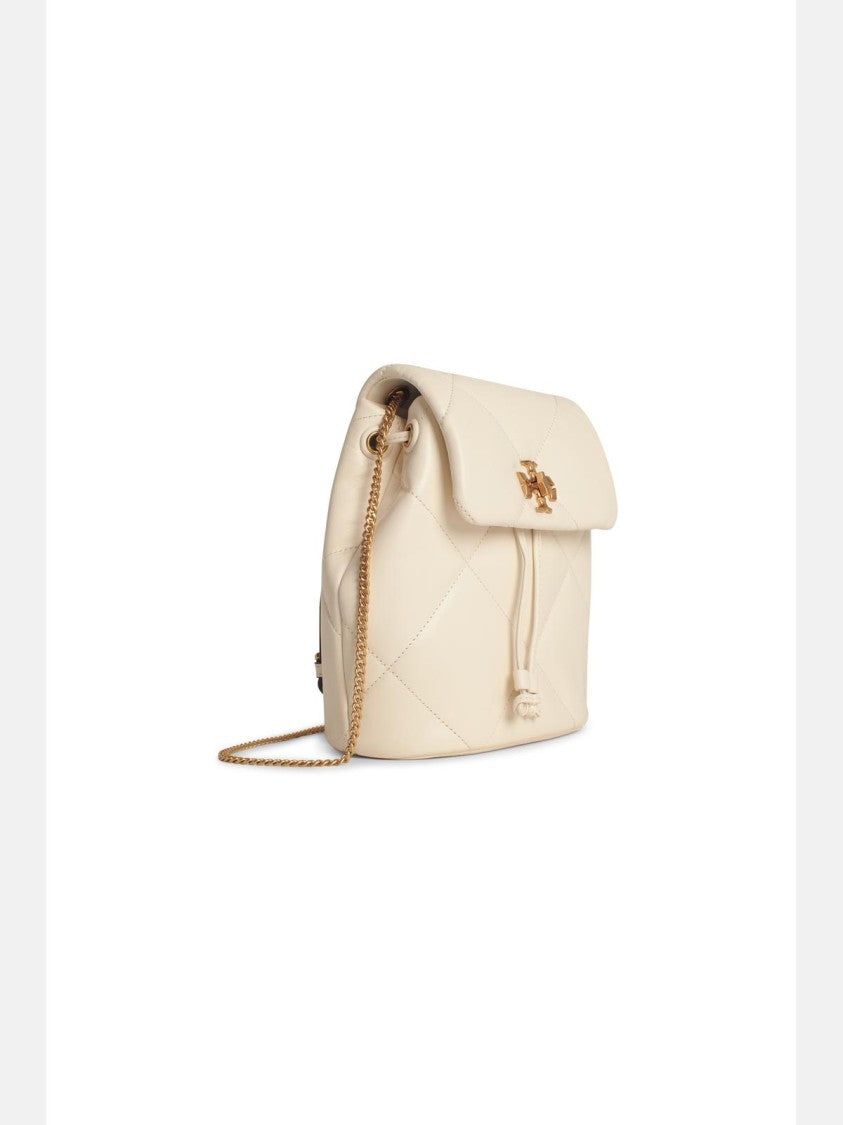 Tory Burch 'Kira' White Leather Backpack