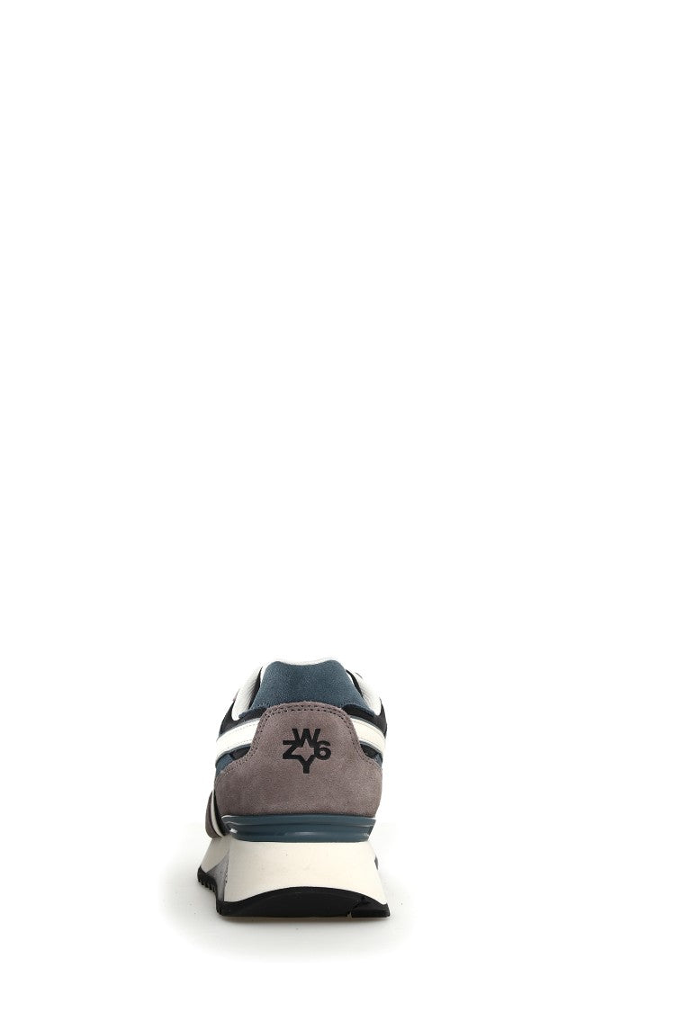 W6yz Grey Sneakers Chunky Ultra-Light Sole Star