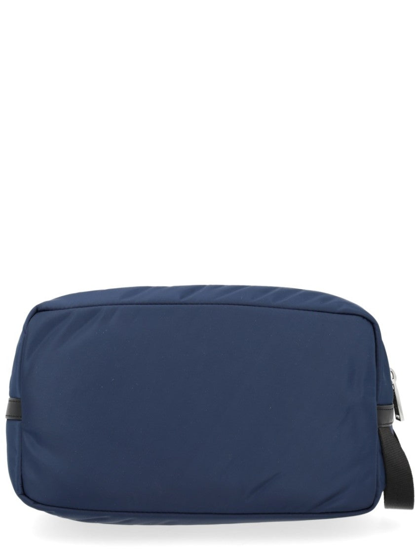 Dsquared2 Heritage Polyester Front Zip Bag