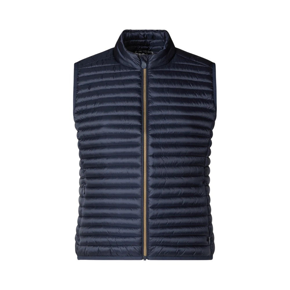Save The Duck Slim Fit Vest With Mandarin Collar