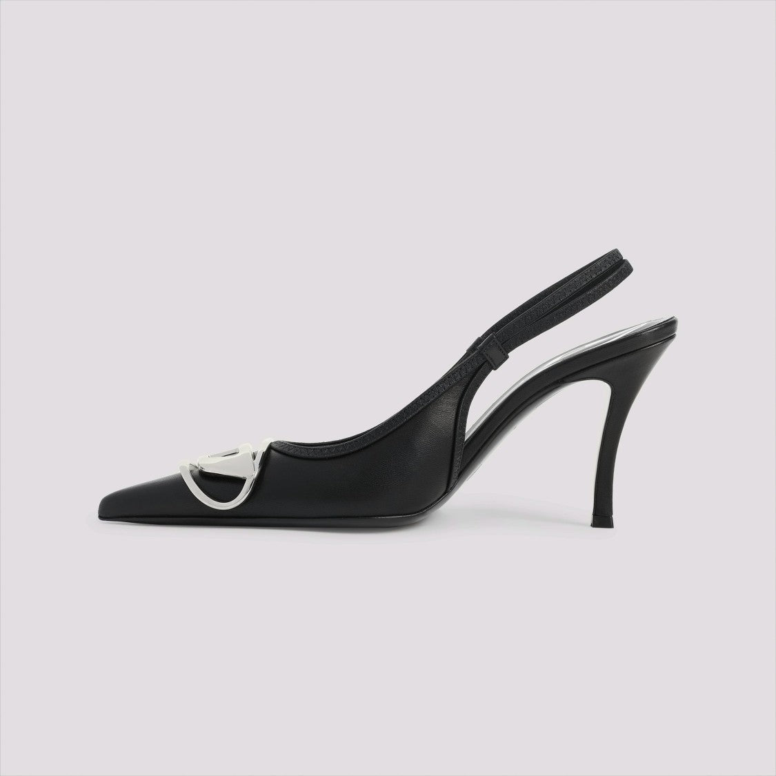 Diesel D-Venus Sb Black Leather Decolletes