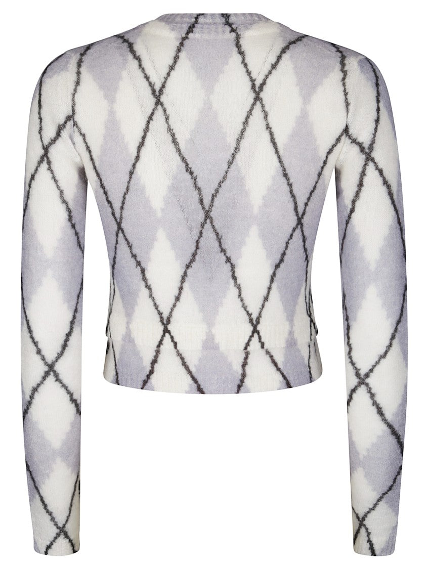 Acne Studios Tie-Dyed Knitted Top