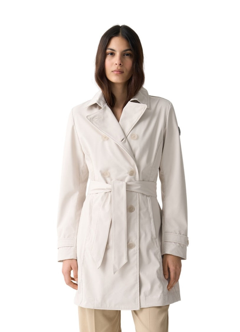 Colmar Double-Breasted Waterproof Adjustable Waist Trench Coat
