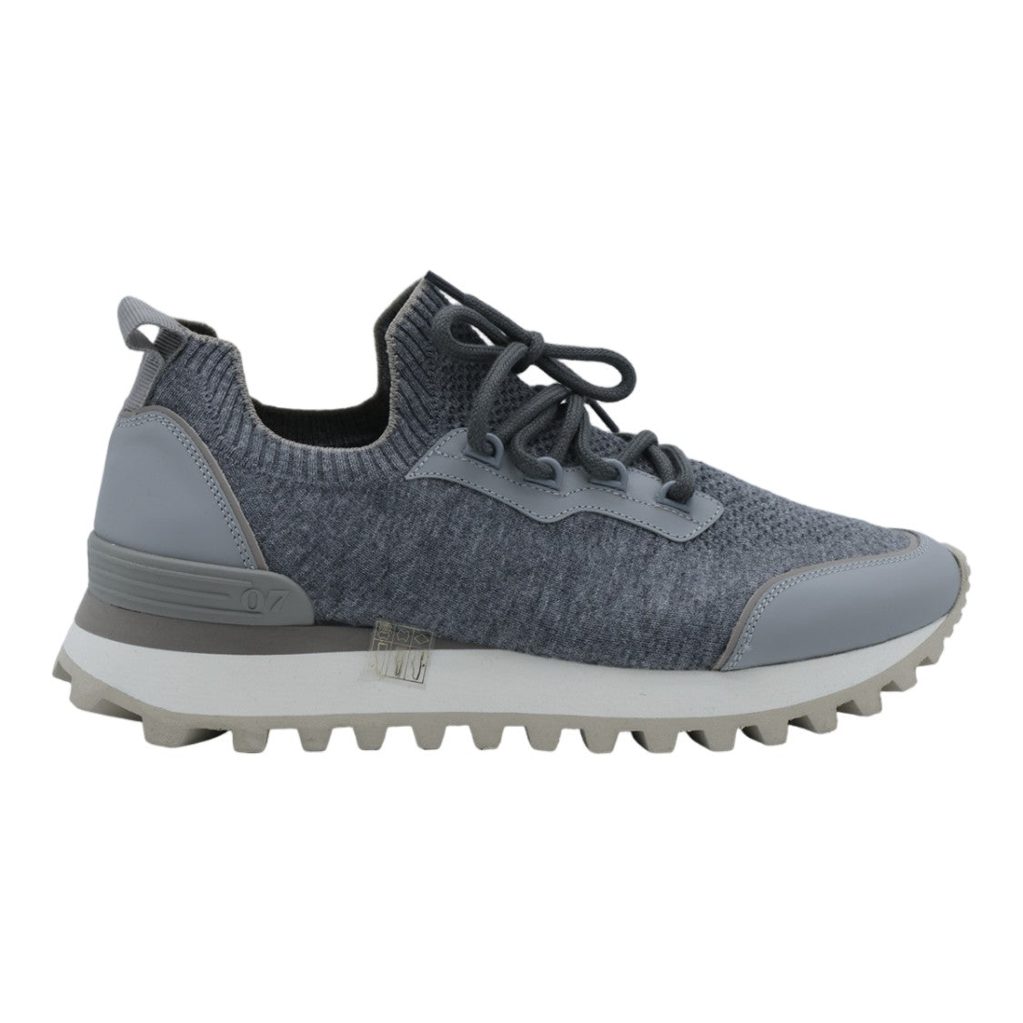 Eleventy Knitted Fabric Sneakers With Sock-Like Fit