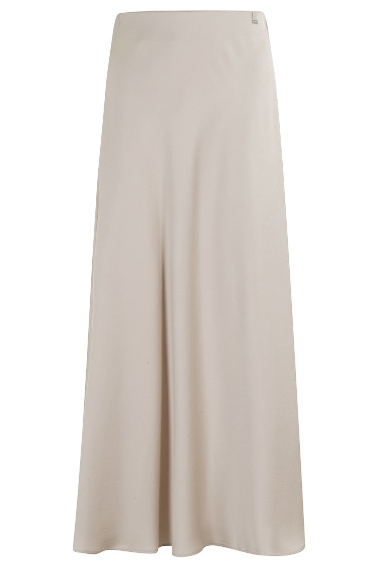 Herno Chantilly Midi Skirt With Elasticized Waistband