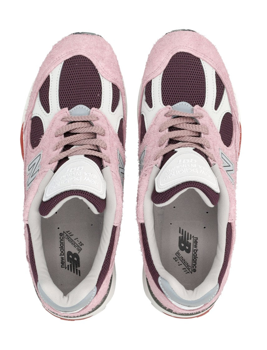 New Balance Made In Uk 991V2 Pink Sneakers