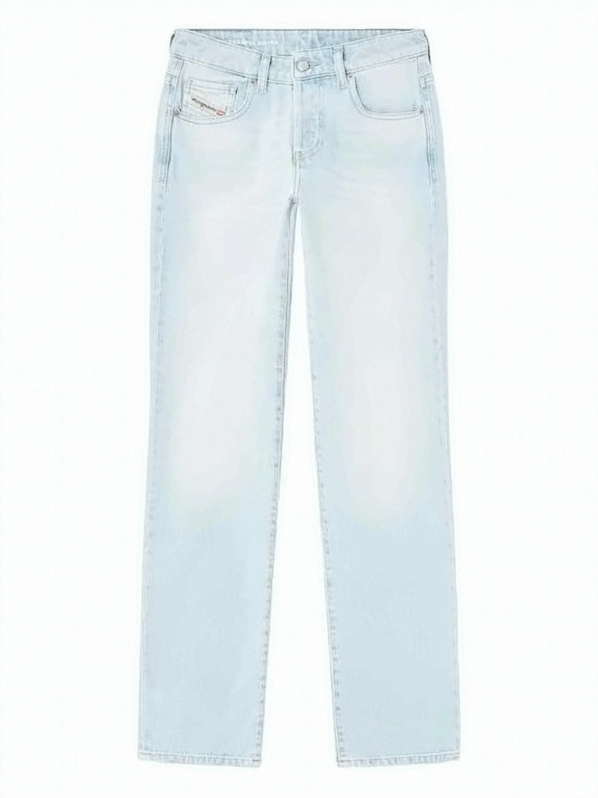 Diesel Straight-Leg Denim Pants With Classic Five-Pocket Design
