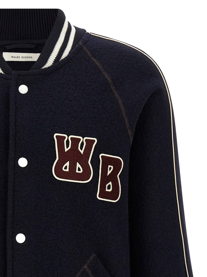 Wales Bonner 'The October Varsity' Bomber Jacket