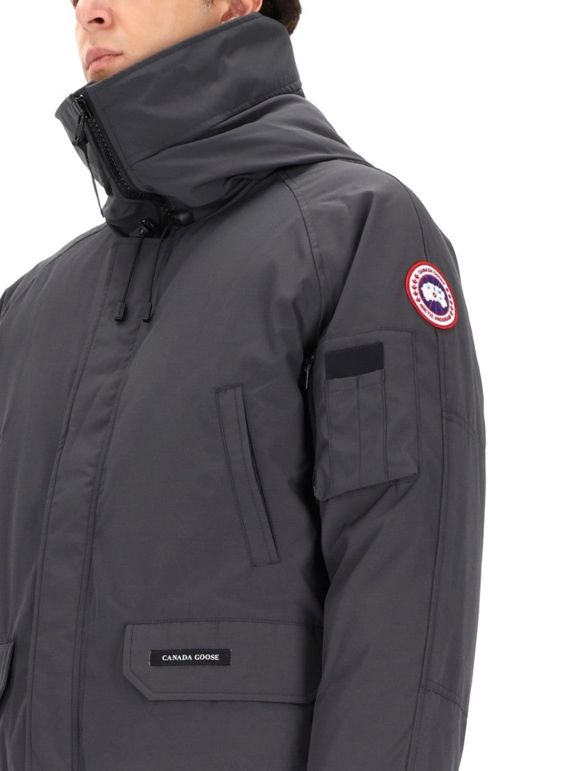 Canada Goose Matte Finish Grey Sports Jacket