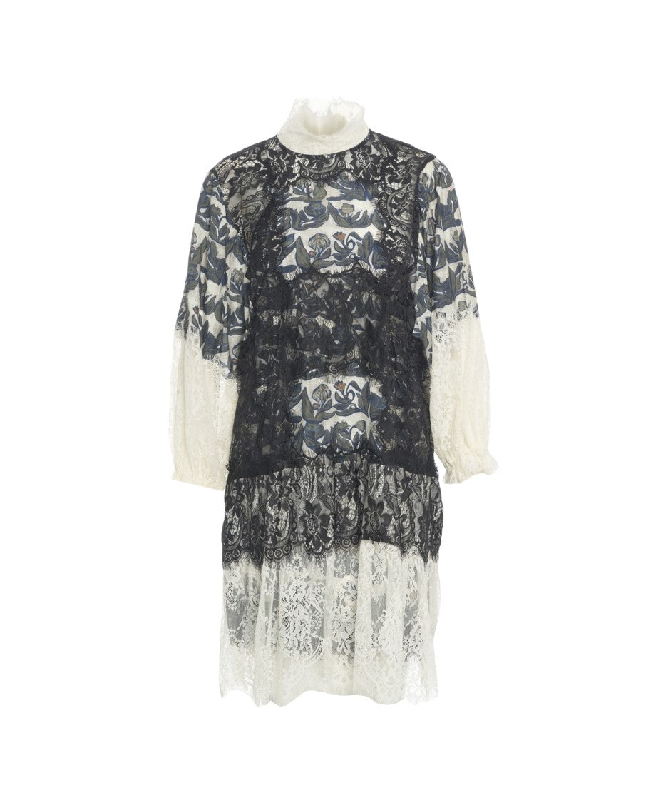 Munthe Lisso' Lace Midi Dress
