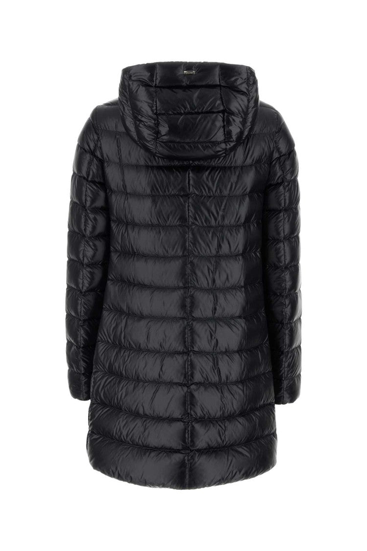 Herno Black Nylon Down Jacket