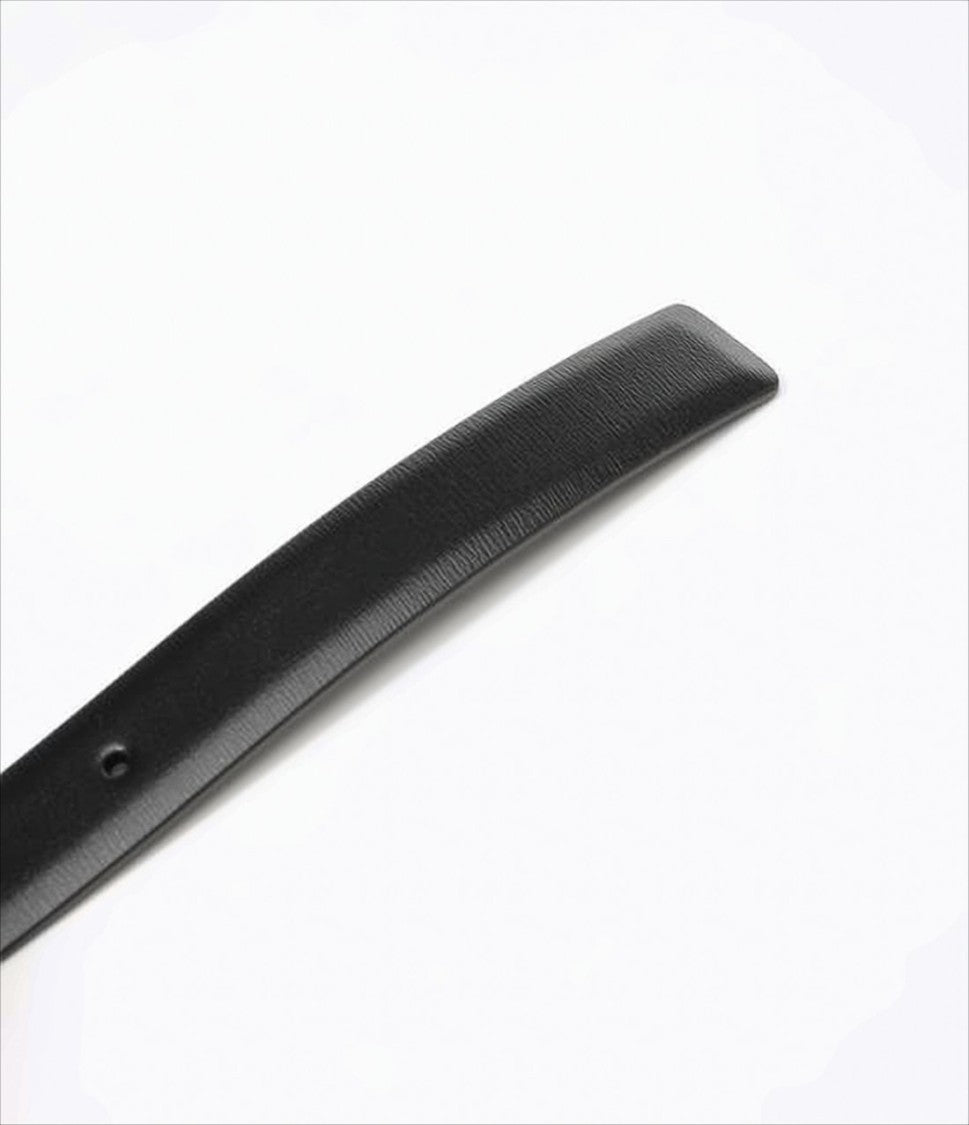 Valentino Garavani Leather Belt With Polished Gold-Tone Buckle