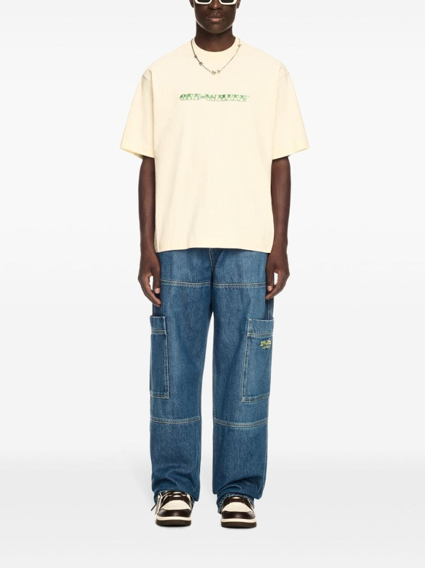 Off-White Irregular Cargo Jeans
