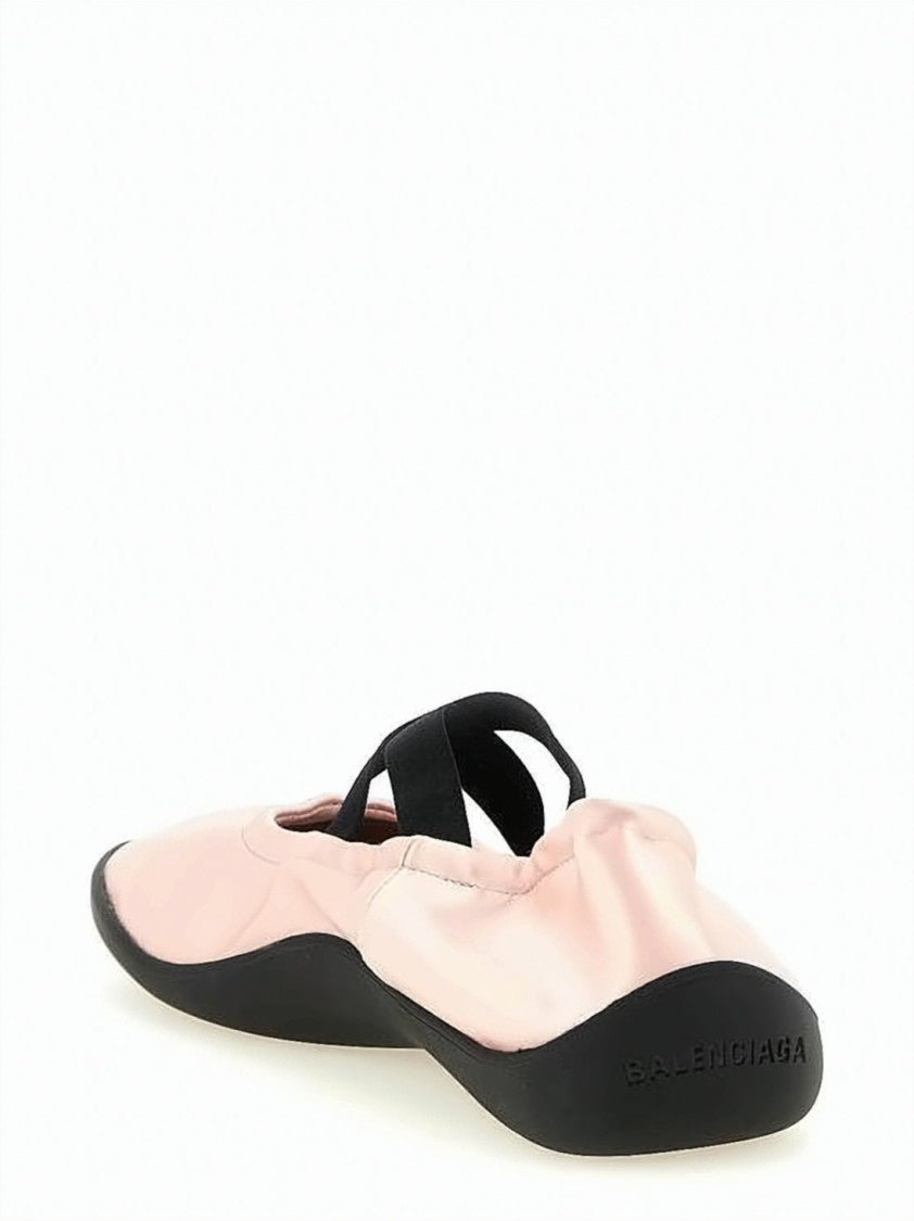 Balenciaga Soft Polyester Flat Shoes With Elasticized Opening