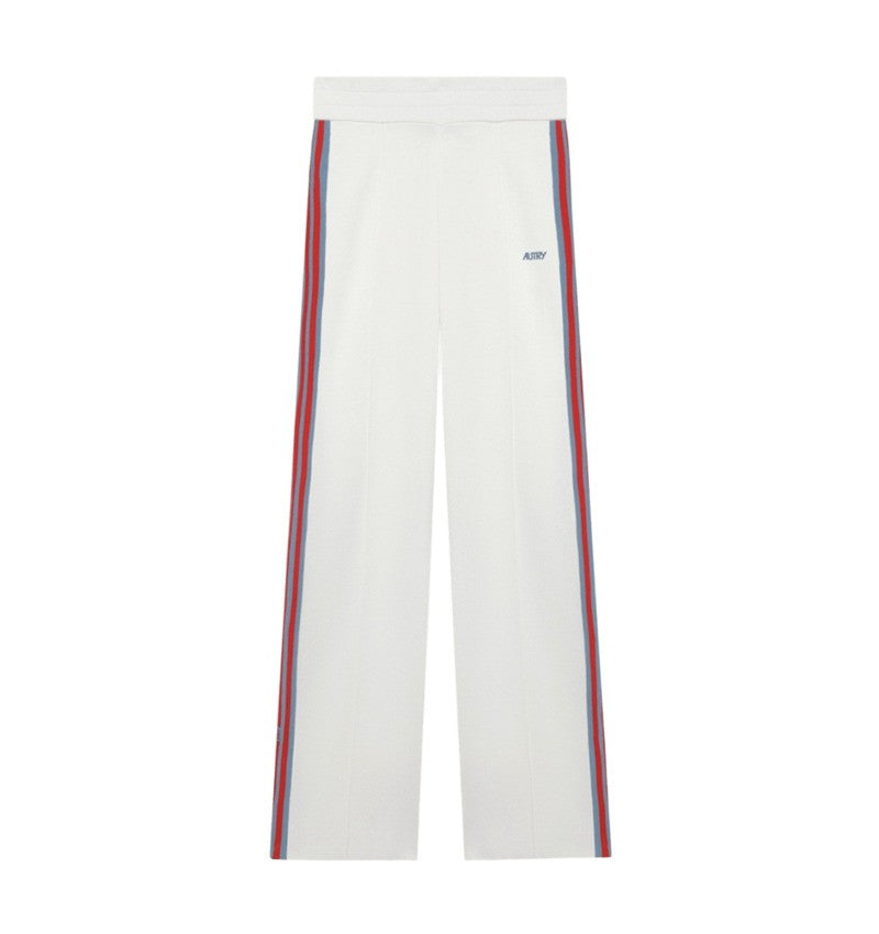 Autry Straight-Leg Pants With Side Slits