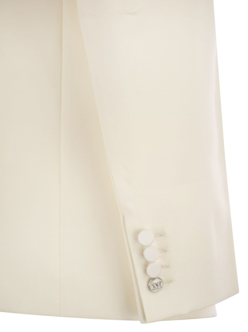 Max Mara Giselle Wool Gabardine Blazer