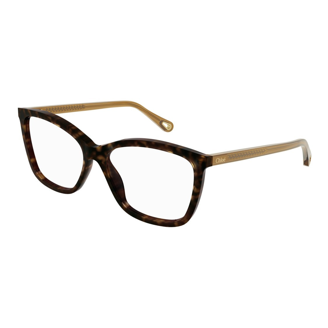 Chloé Ch0118o Square Frame Tortoiseshell Sunglasses