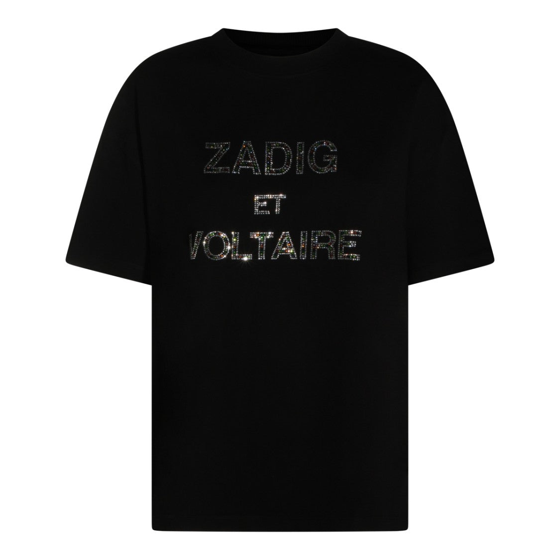 Zadig & Voltaire Black Cotton T-Shirt
