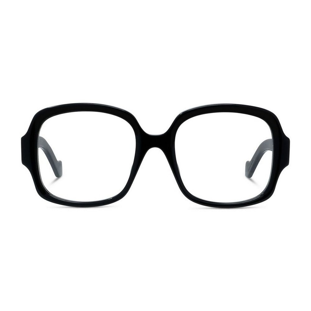 Loewe Anagram Oversized Square Eyeglasses With Beveled Edges