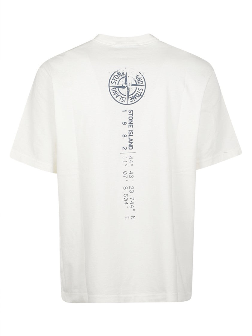 Stone Island Logo Iconic Cotton T-Shirt