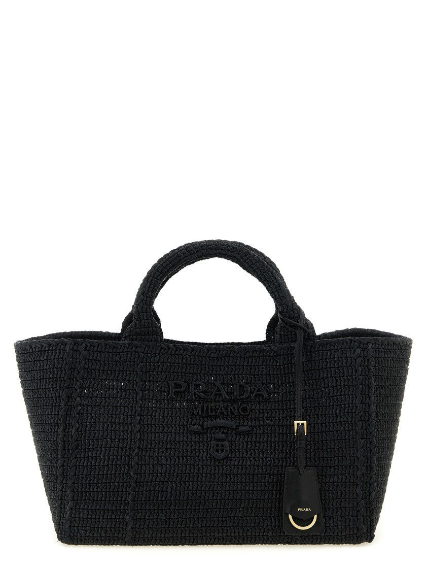 Prada Crochet Shopping Bag