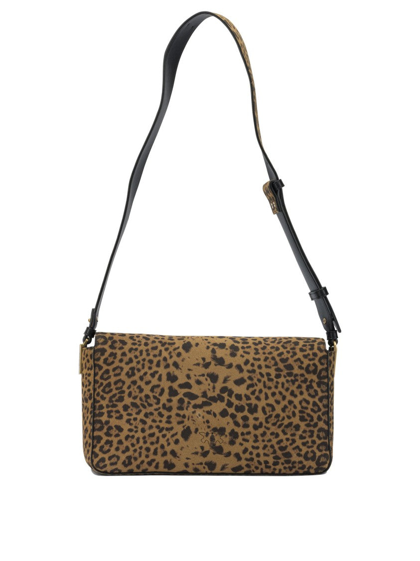 Pinko Leather Crossbody Bag