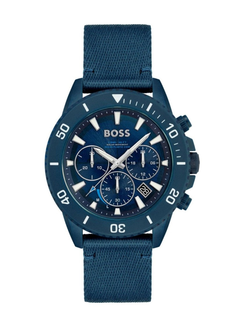 Hugo Boss Admiral Ocean Solar Quartz Chronograph Watch