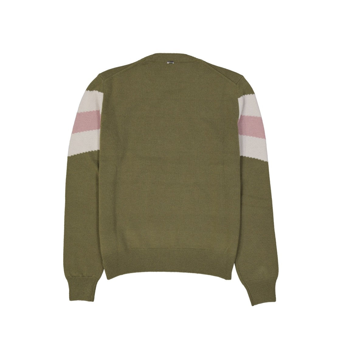 Herno Chevron-Pattern Wool Sweater Crafted From Premium Wool