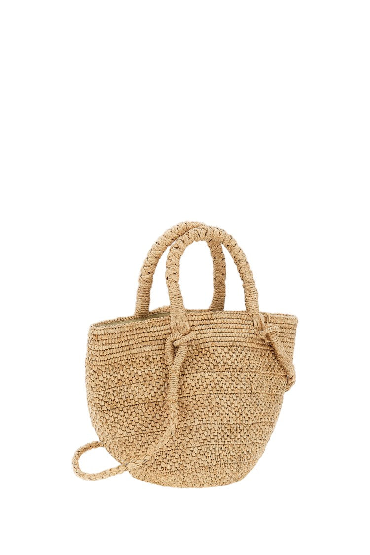Ibeliv Beige Arona Raffia Bag