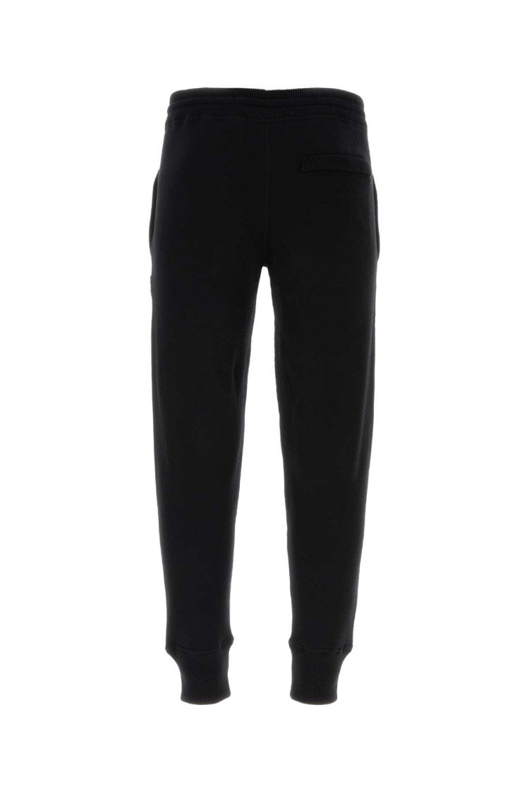 Dolce & Gabbana Black Wool Blend Joggers