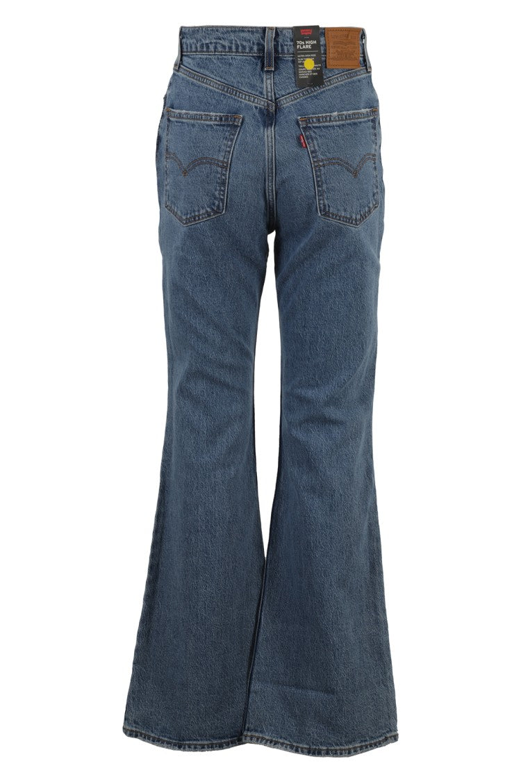 Levi's 70S High Flare Blue Jeans