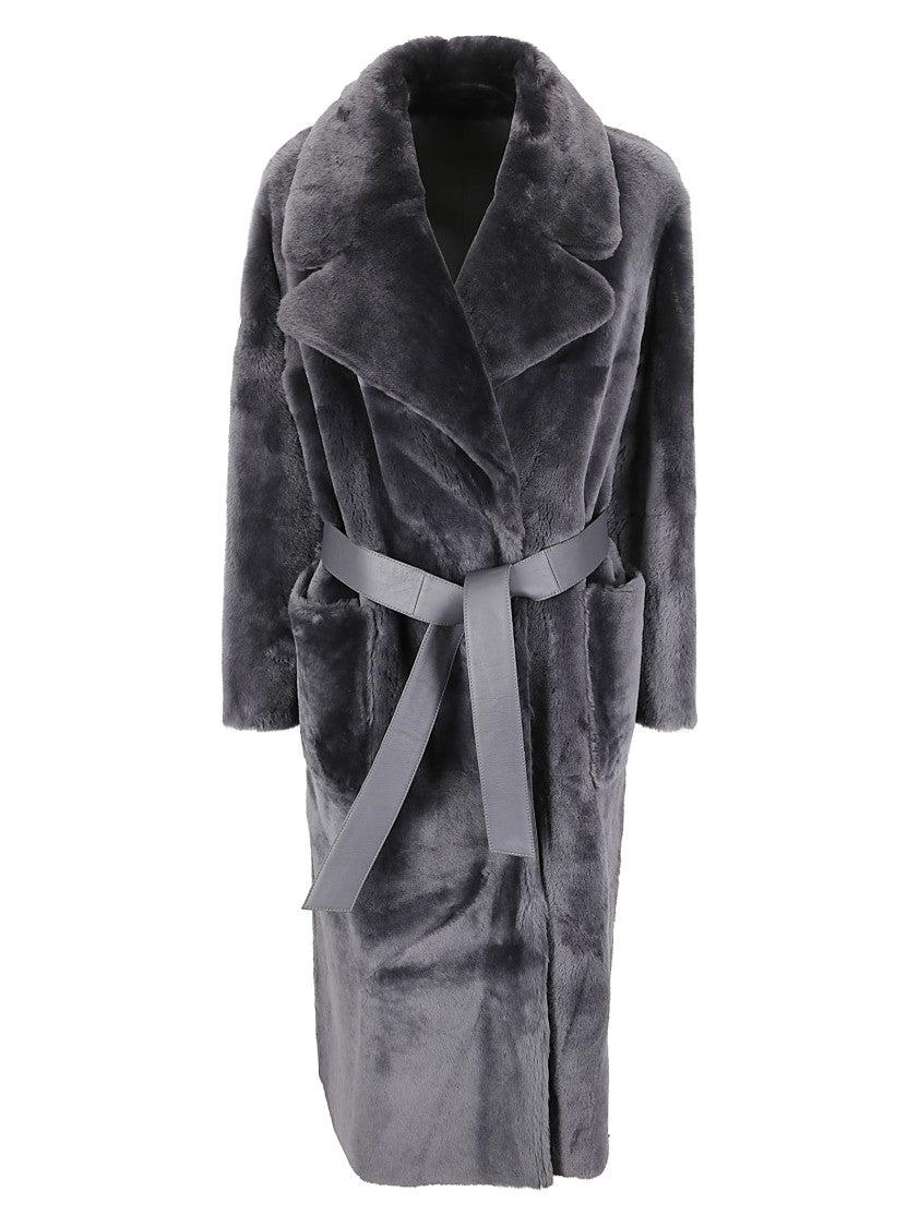 1972 Desa Reversible Shearling Robe Coat