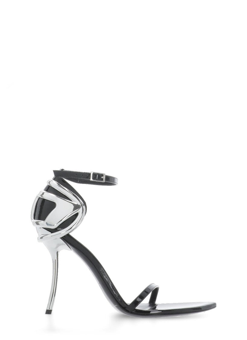 Diesel D-Ten&Half Heeled Sandals
