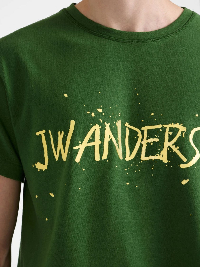 J. W. Anderson Graphic Logo Paint Splatter T-Shirt