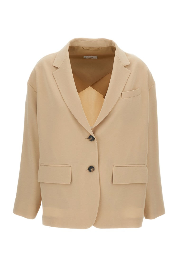 Alberto Biani Single Breasted Relaxed Blazer