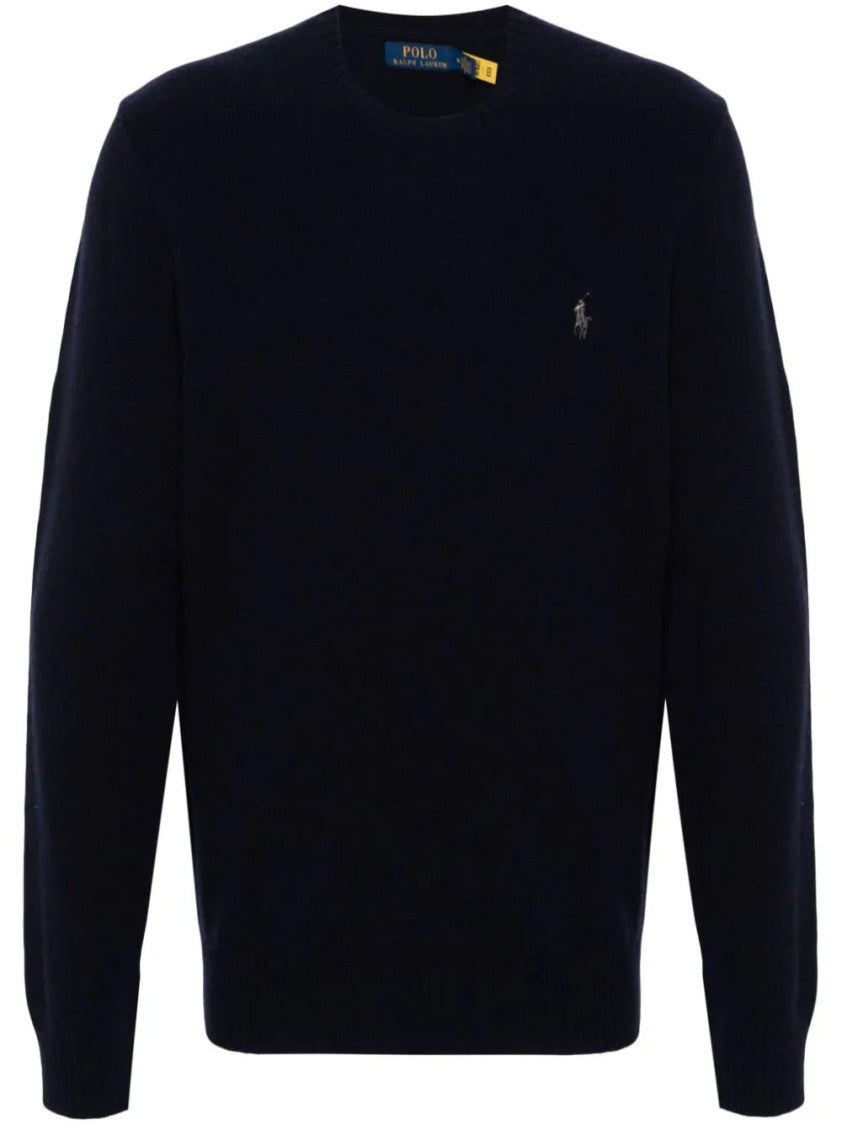 Polo Ralph Lauren Classic Crew Neck Pullover In Cashmere-Wool Blend