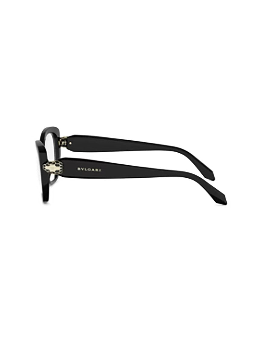 Bulgari Black Bv50074i Glossy Rectangular Frames