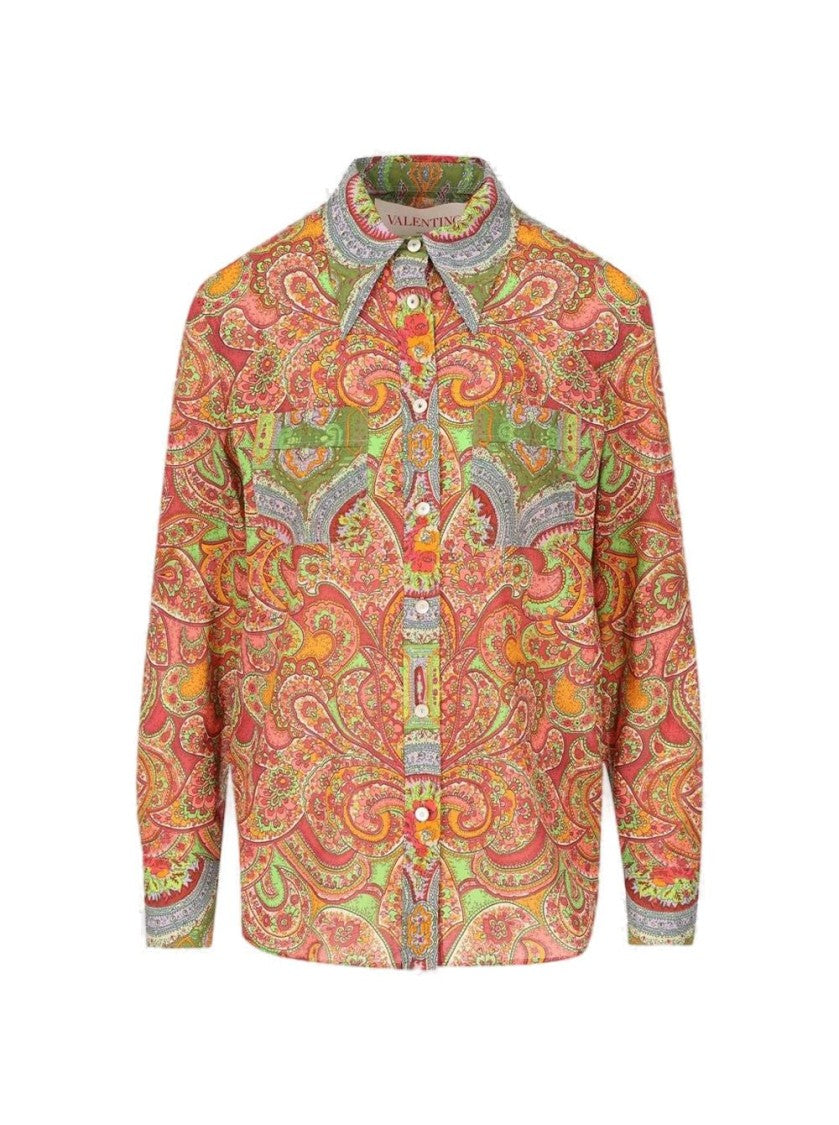Valentino Voyage Imaginaire Shirt Multicolor