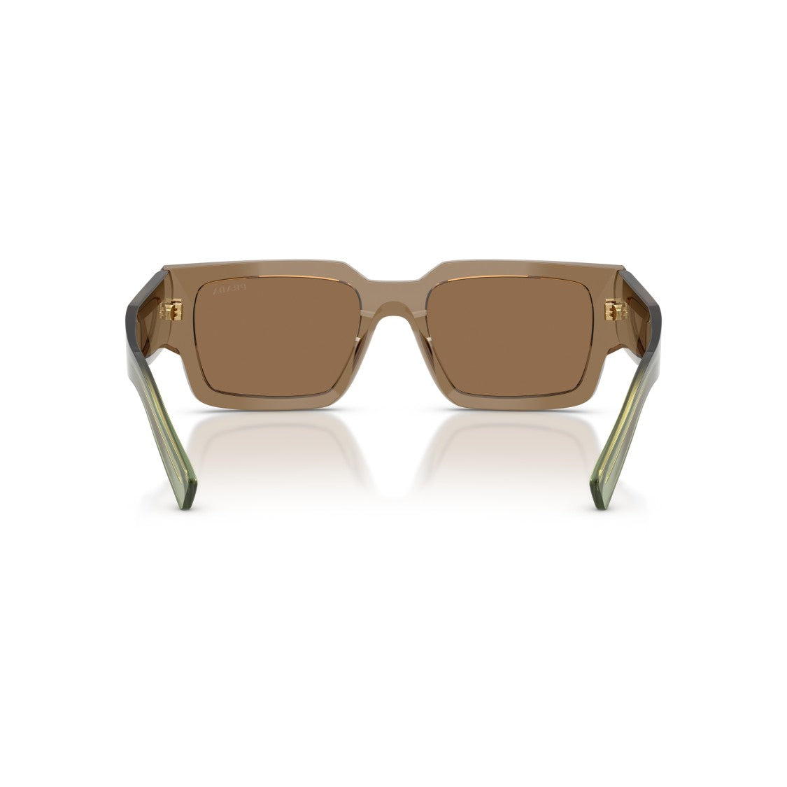 Prada 0Pr B17s Oversized Rectangular Acetate Sunglasses