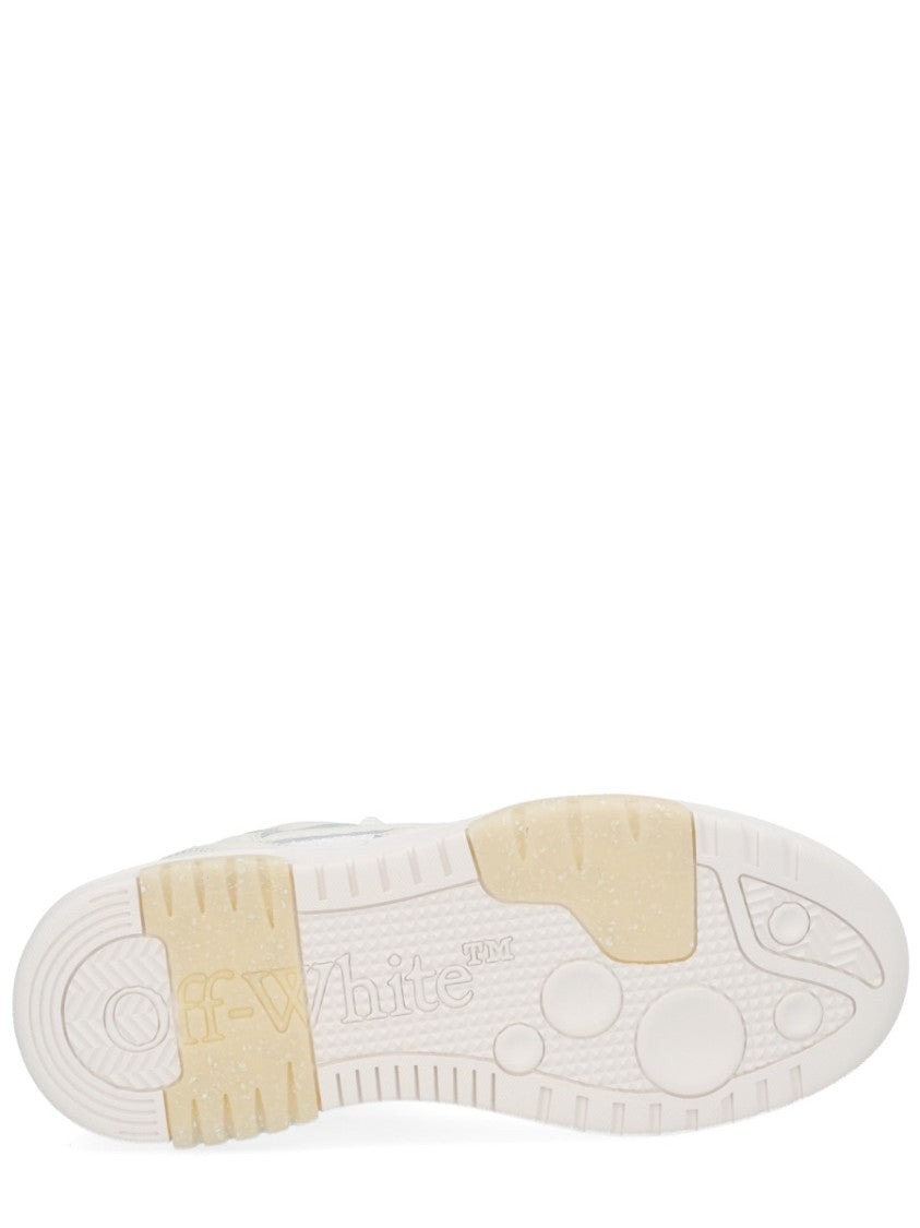 Off-White Neutrals Slim Out Of Office Sneakers