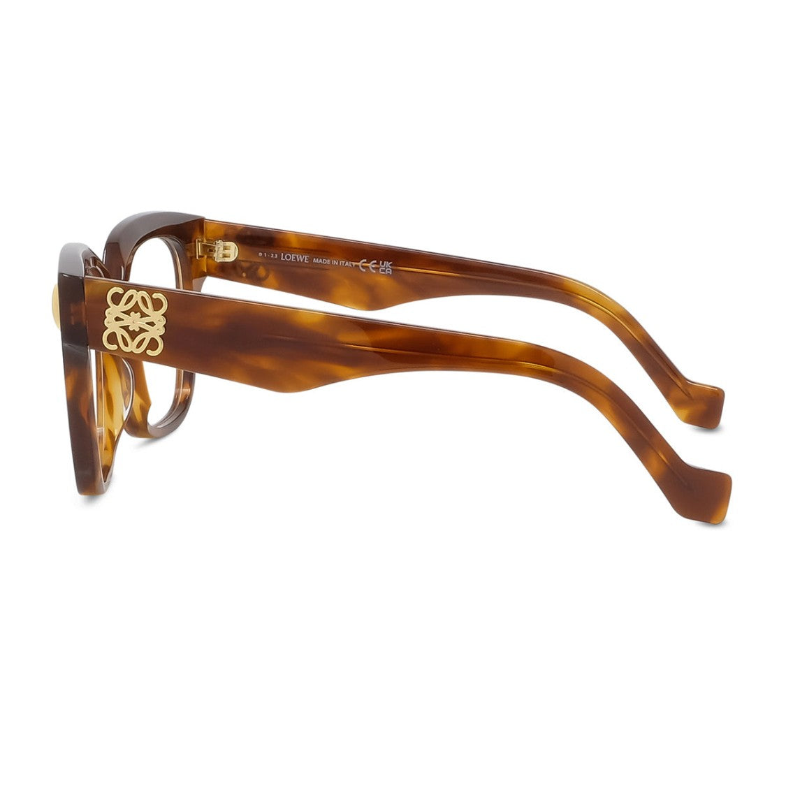 Loewe Havana Lw50069i Anagram Acetate Eyeglasses