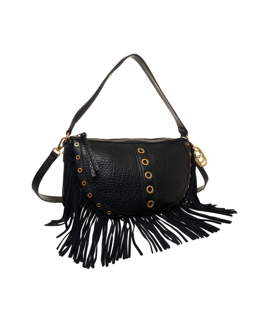 La Carrie Shoulder Bag With Fringes