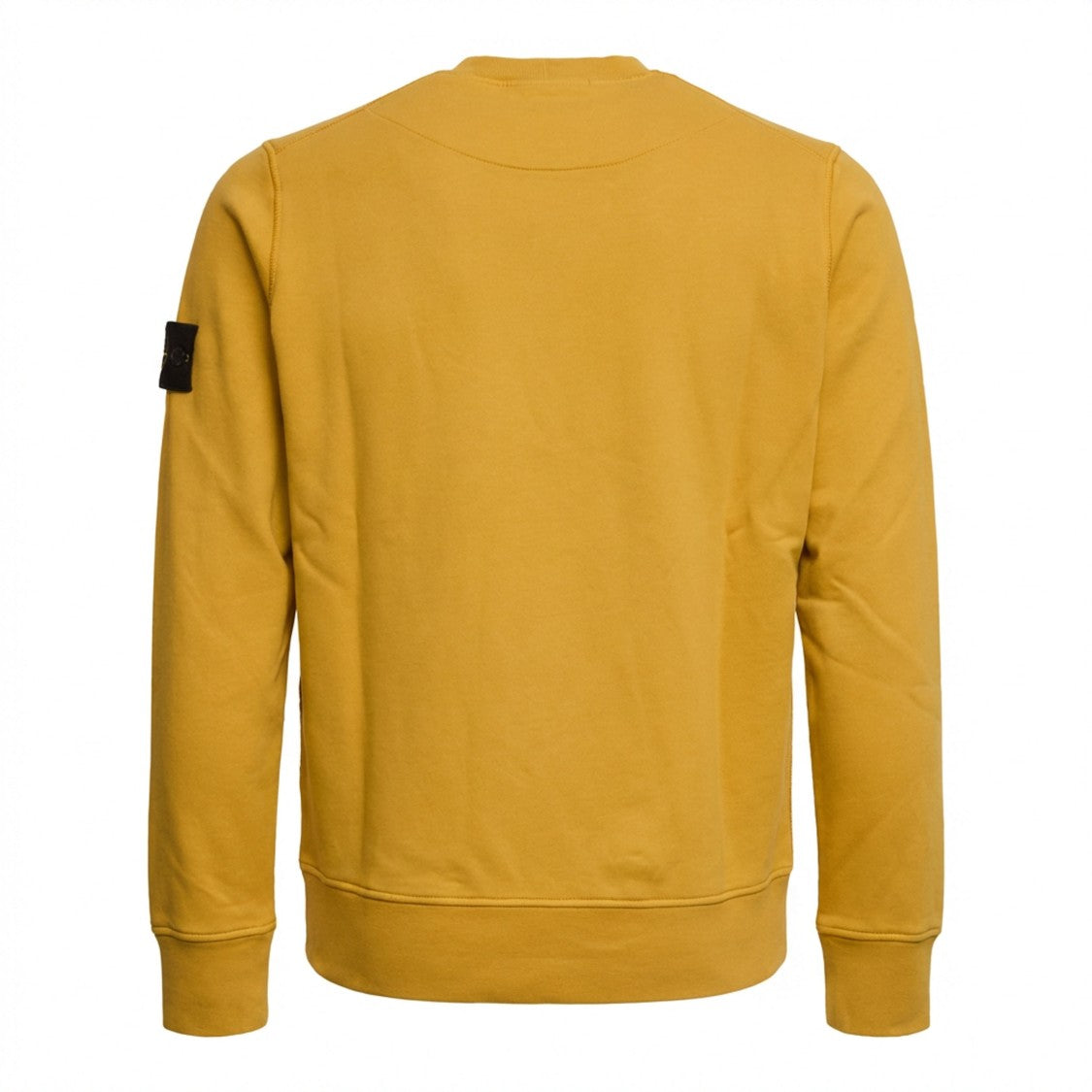Stone Island Garment Dyed Organic Cotton Crewneck Sweatshirt