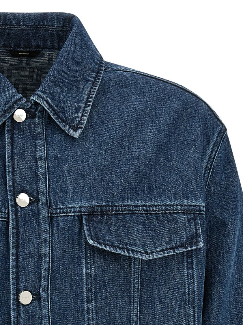 Fendi 'Ff Selleria' Denim Jacket