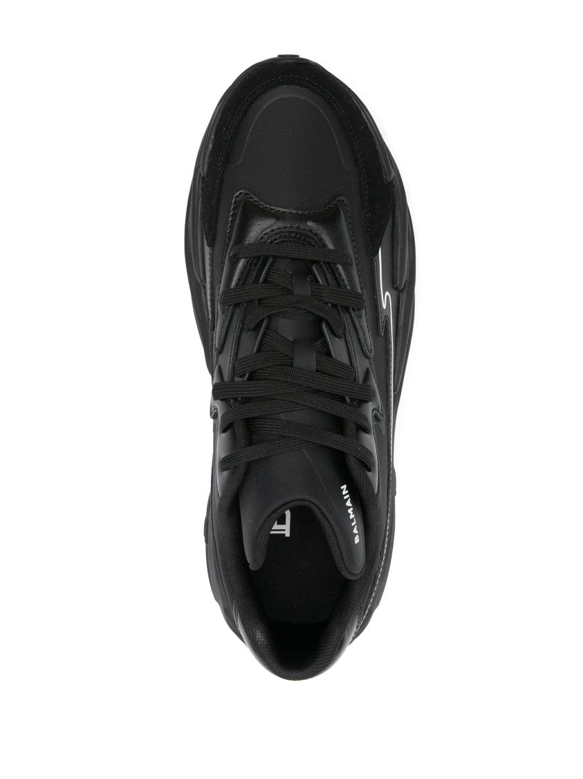 Balmain Low Top Lace Up Sneaker